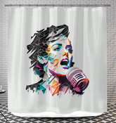 Metalcore Maelstrom Shower Curtain